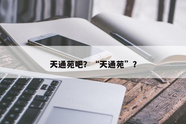 天通苑吧？“天通苑”？