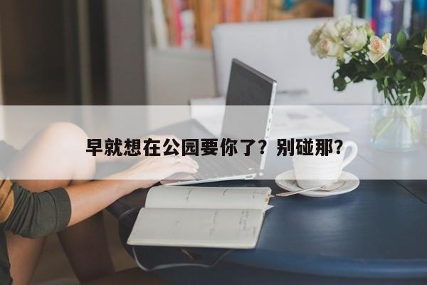 早就想在公园要你了？别碰那？